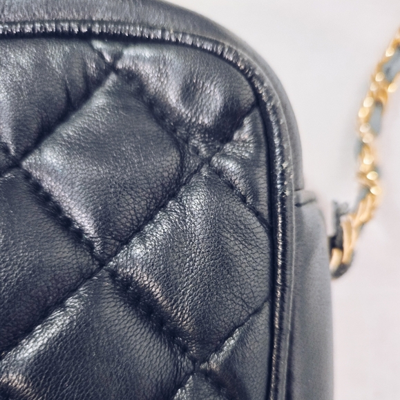 Leather Quilted Mini Bag - Picture 9 of 15